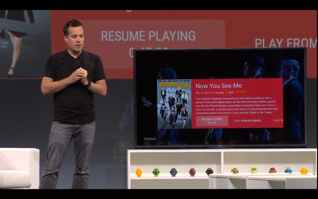 Android TV auf der Google I/O (Bild: Andreas Sebayang/Golem.de)